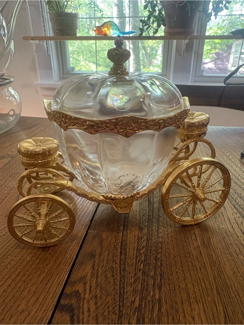 The Franklin Mint Cinderella's Magic Coach Carriage 1989